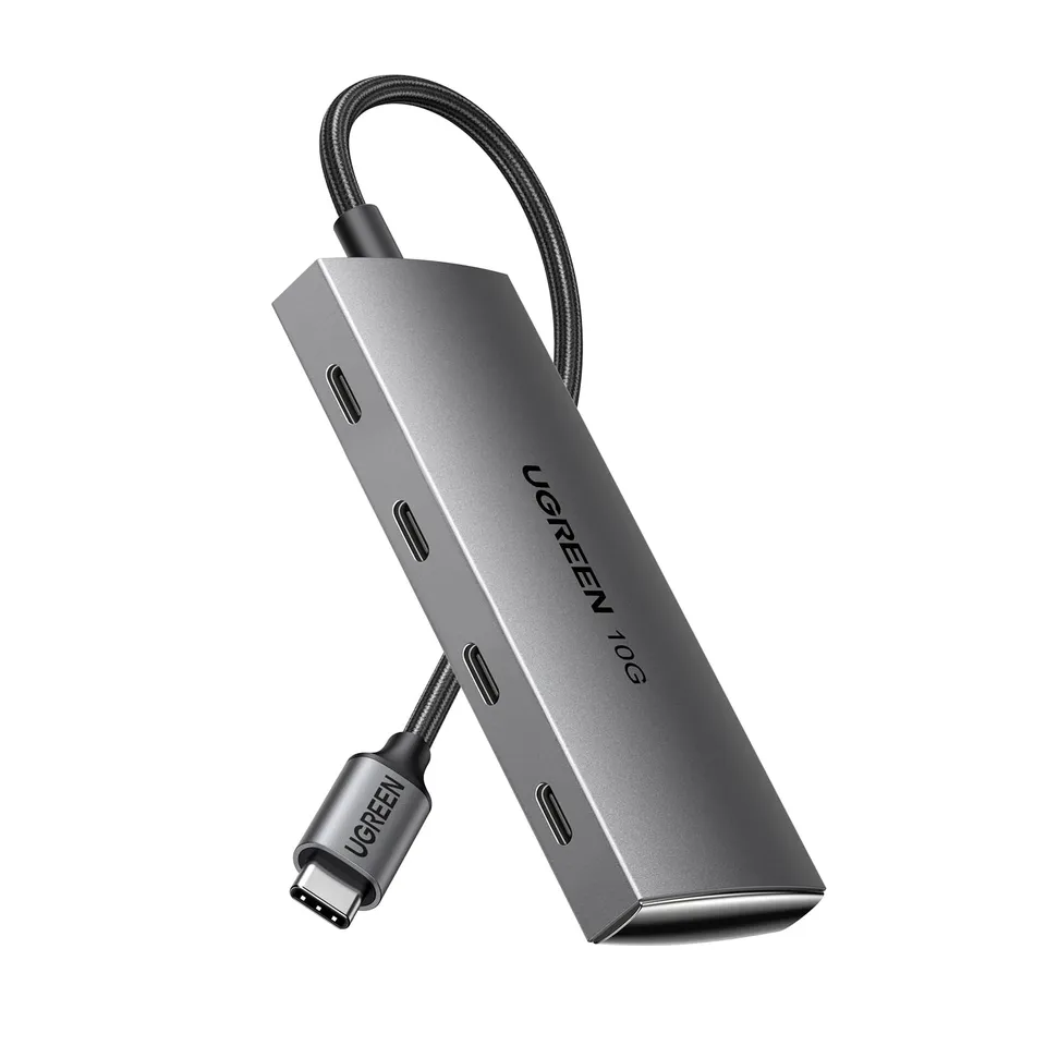 ugreen-hub-usb-c-3-2-gen-2-10gbps-a-4-porte-usb-c image 1