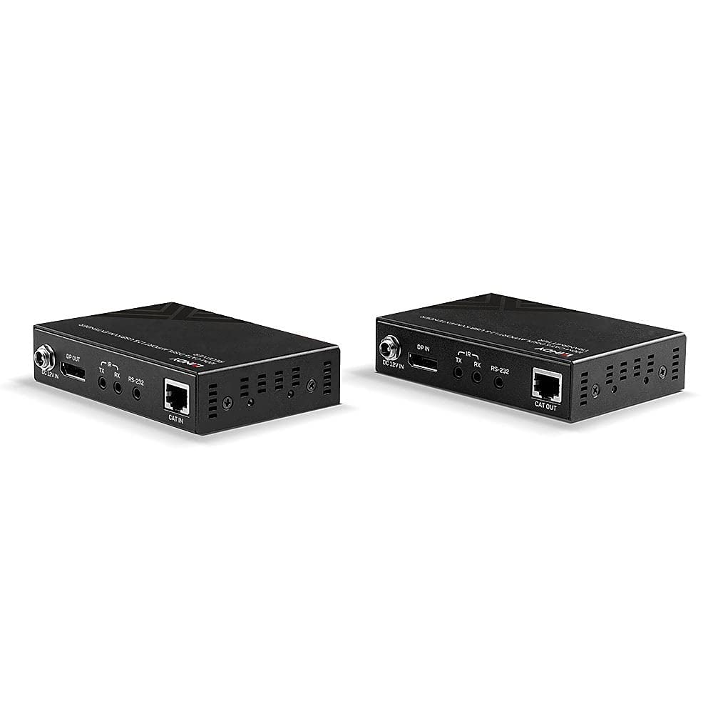 lindy-extender-kvm-displayport-1-2-cat-6-usb-ir-trasmettitore-e-ricevitore image 2