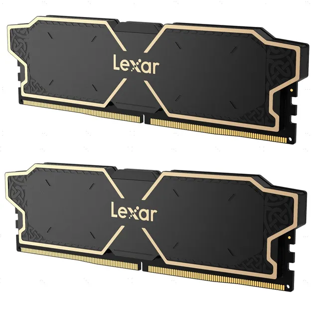 lexar-oc-ddr5-ram-kit-32gb-2x16gb-6000mhz-cl32-udimm-desktop image 1