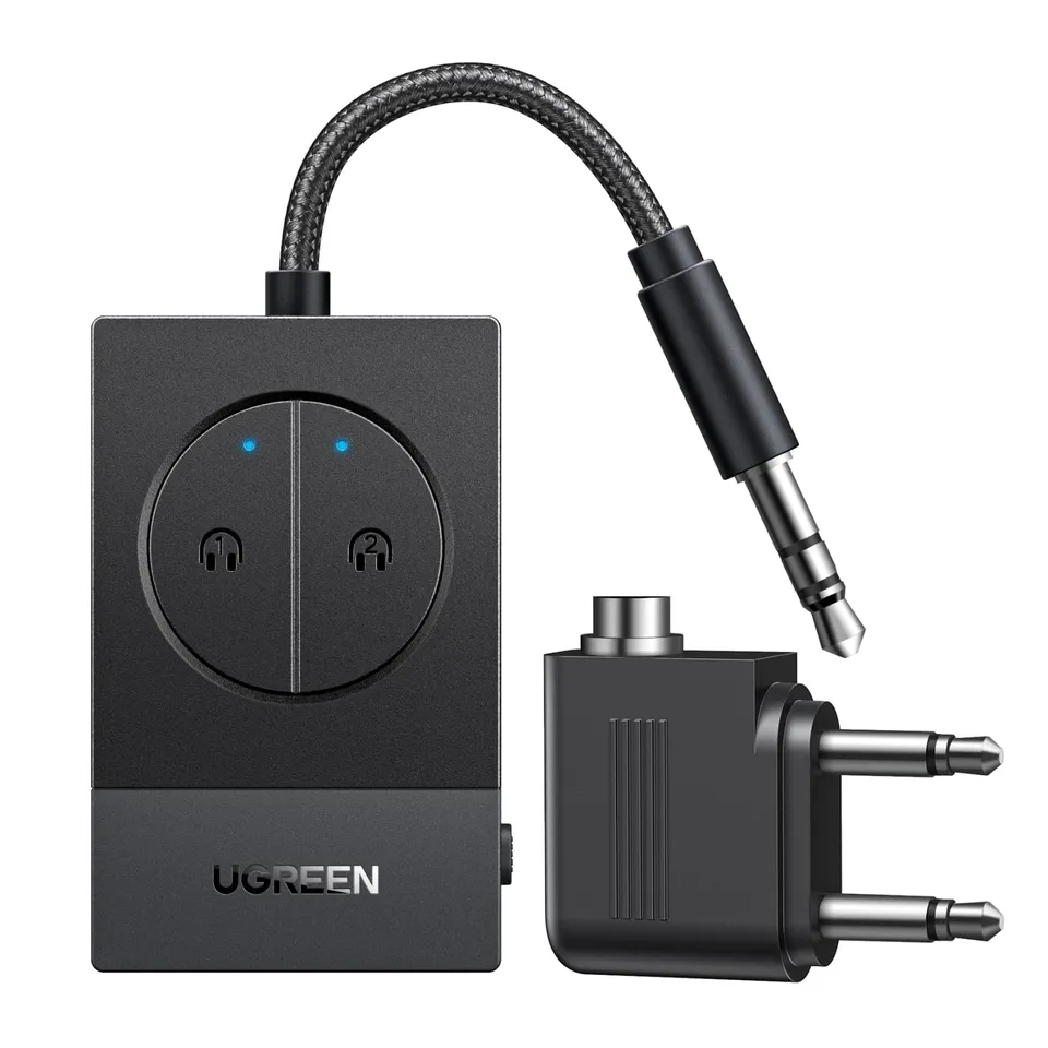 ugreen-trasmettitore-bluetooth-5-4-per-tv-e-aereo-aux-3-5mm-19h image 1
