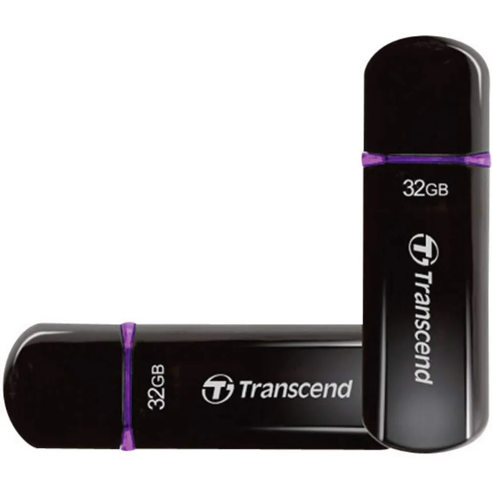 transcend-jetflash-600-memoria-usb-32gb-nero-portatile image 1