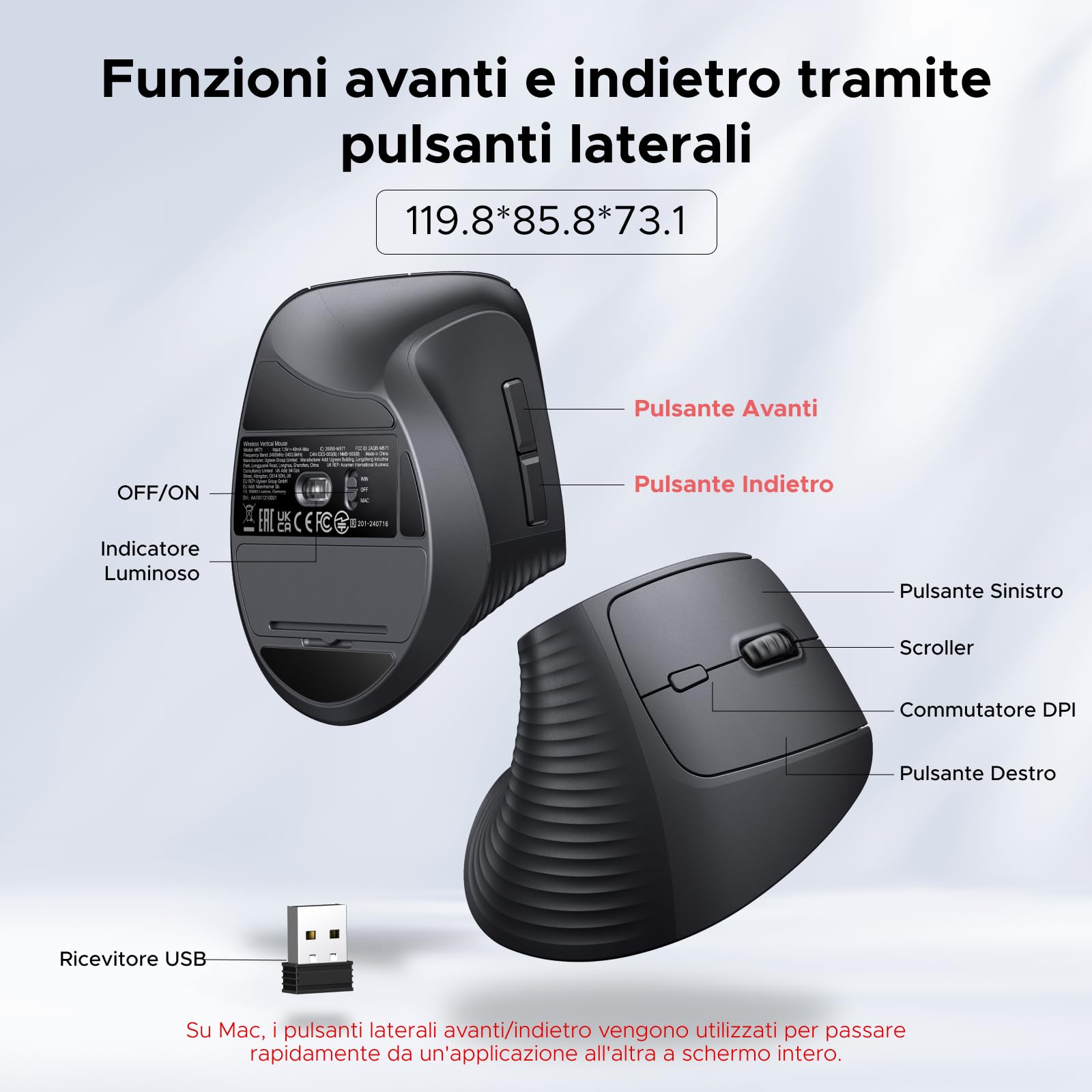 ugreen-mouse-verticale-ergonomico-wireless-2-4g-4000-dpi image 7