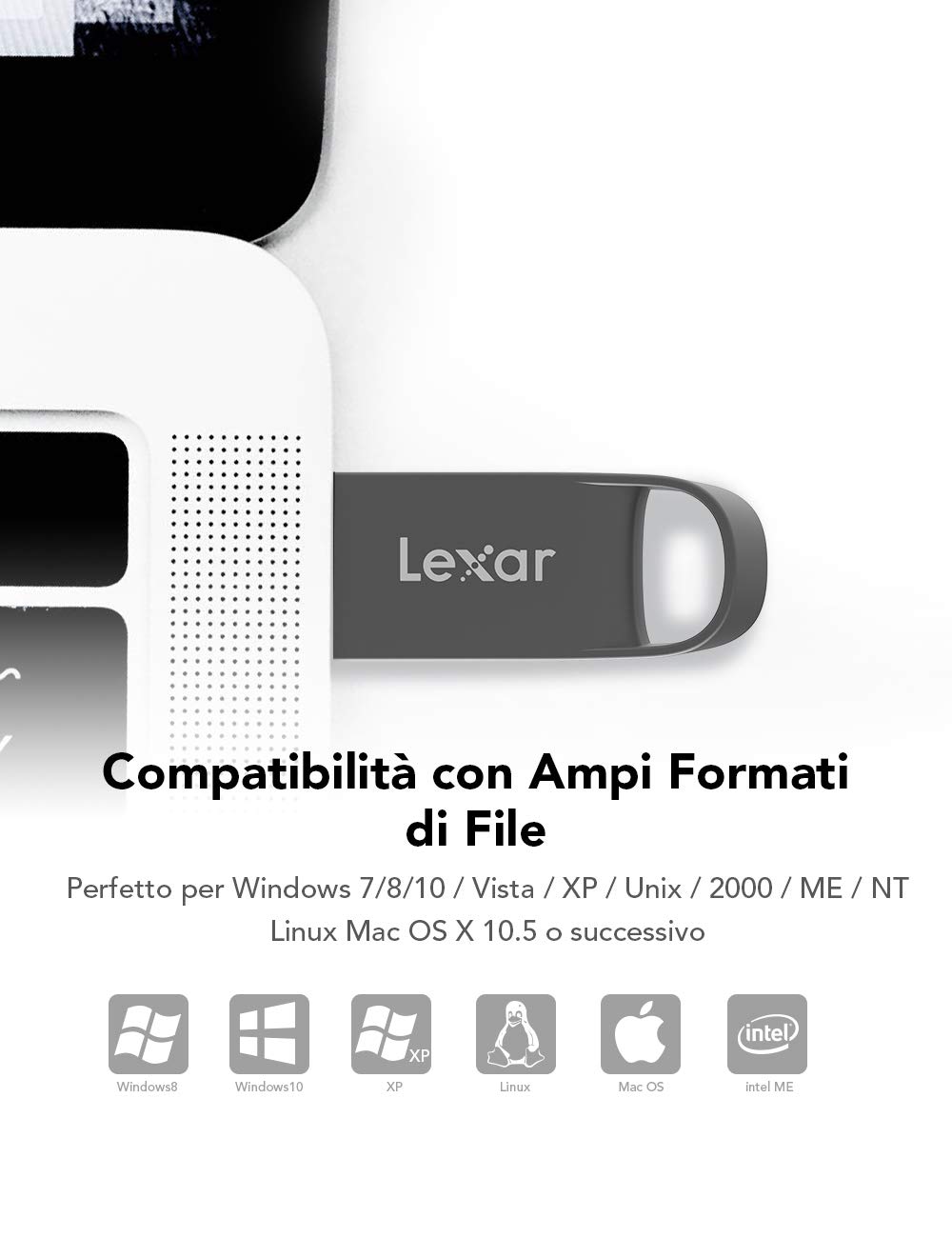 lexar-jumpdrive-usb-2-0-64gb-chiavetta-metallo-impermeabile image 4