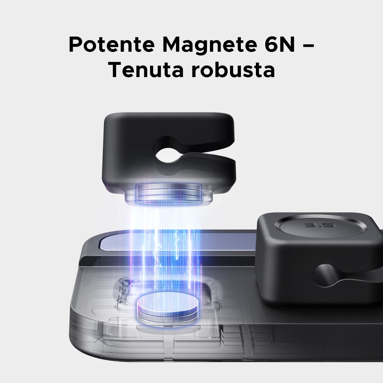 ugreen-fermacavi-magnetico-scrivania-6-pezzi-nero image 2