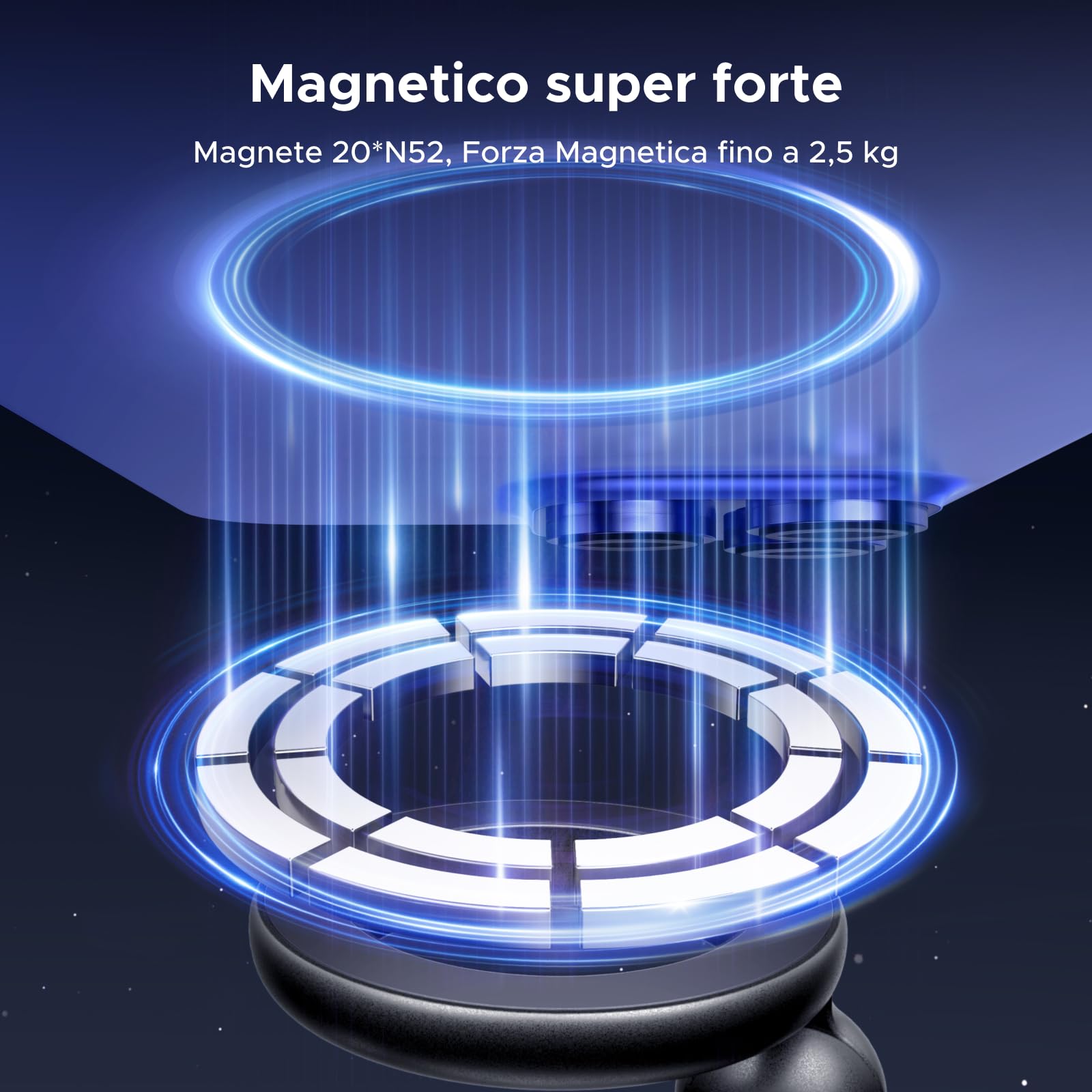 ugreen-supporto-telefono-auto-magsafe-360-con-20-magneti-n52 image 3