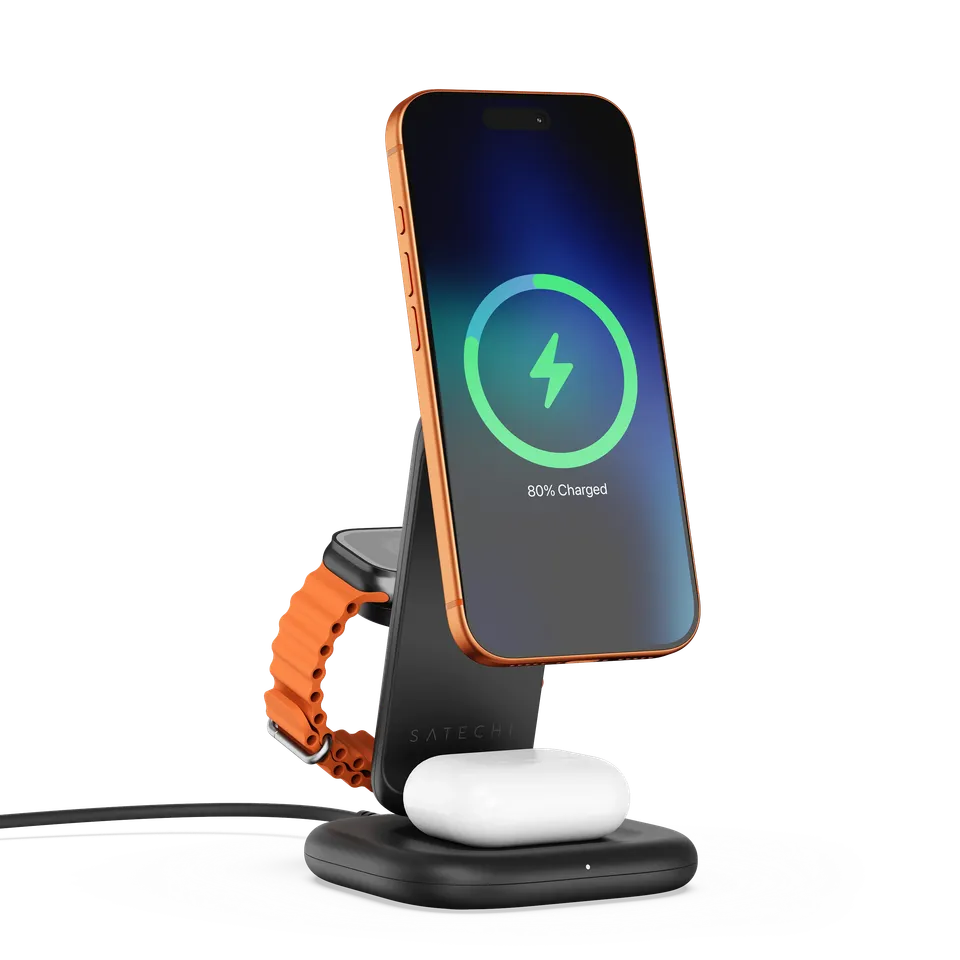 satechi-3-in-1-foldable-stand-ricarica-wireless-qi2-25w image 1