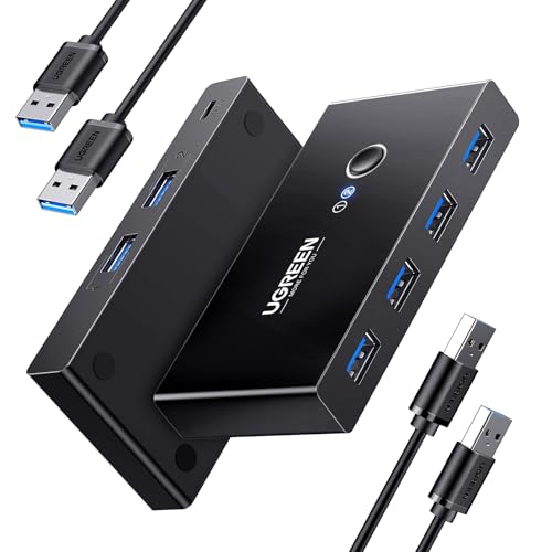 ugreen-switch-usb-3-0-4-porte-2-ingressi-4-uscite-selettore image 8