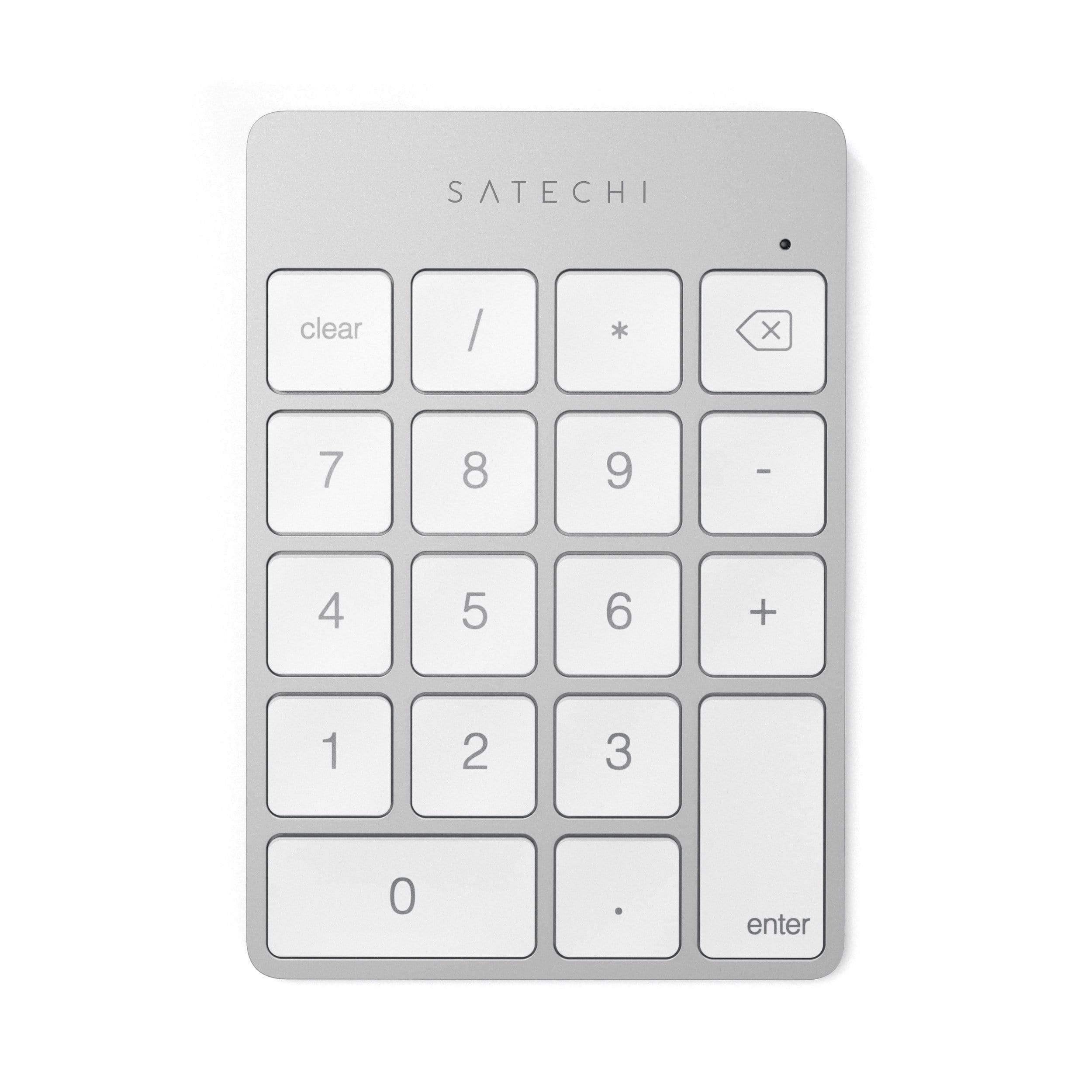 satechi-aluminum-slim-rechargeable-bluetooth-keypad-tastierino-numerico image 1