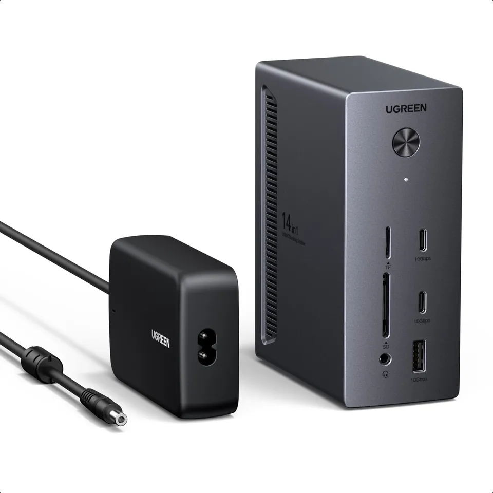 ugreen-revodok-pro-hub-usb-c-14-in-1-triplo-display-4k60hz-8k image 1