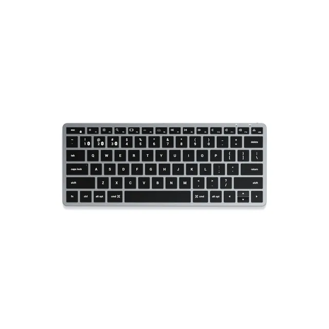 satechi-slim-x1-tastiera-bluetooth-retroilluminata-compatta-per-mac-e-ipad image 1