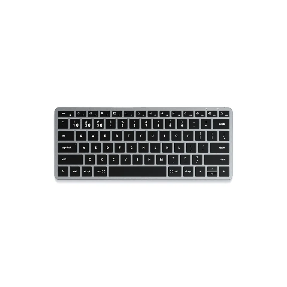 satechi-slim-x1-tastiera-bluetooth-retroilluminata-compatta-per-mac-e-ipad image 1