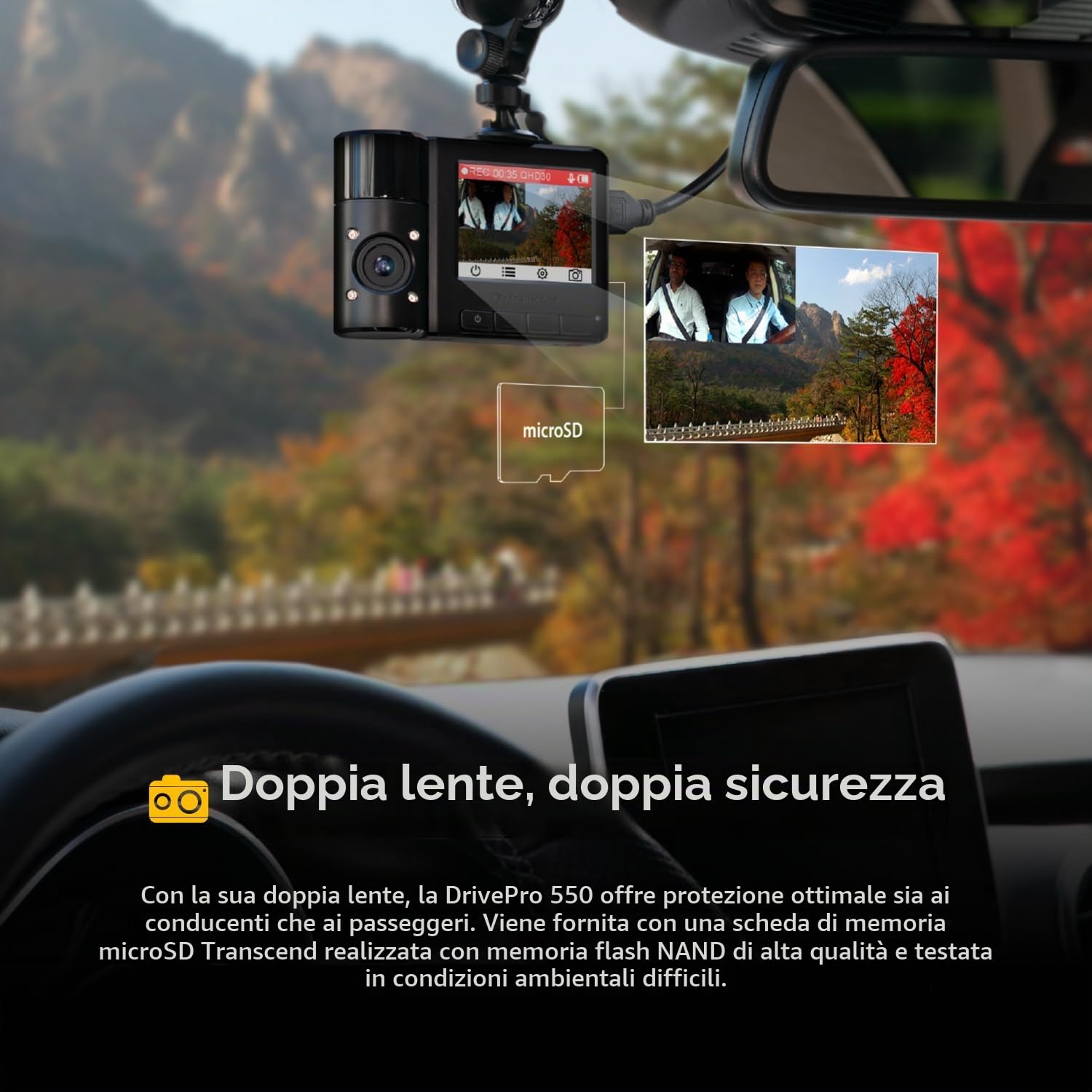 transcend-drivepro-550-dash-cam-dual-1080p-con-microsdxc-mlc-64gb-inclusa image 4