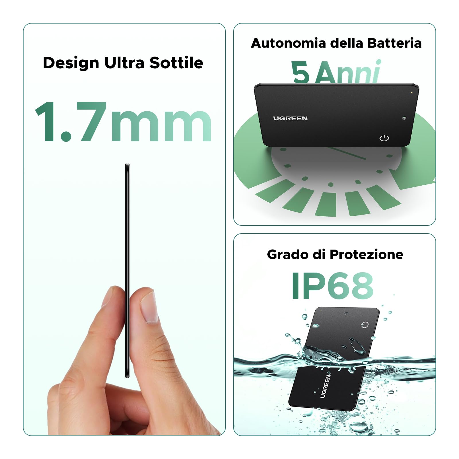 ugreen-finetrack-slim-g-smart-finder-solo-android-1-7-mm-ip68 image 4
