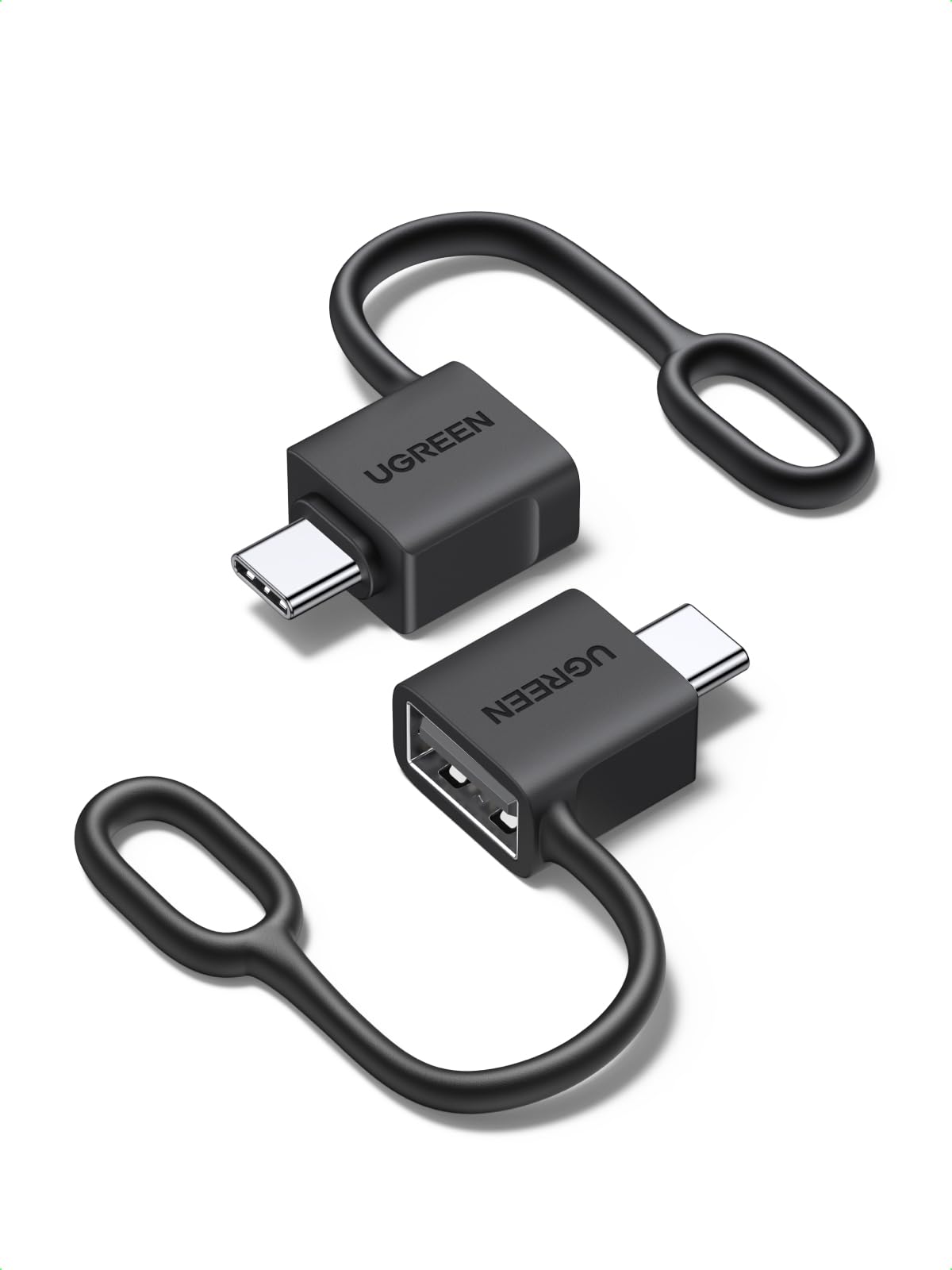 ugreen-adattatore-usb-c-a-usb-a-3-2-10gbps-otg-2-pezzi-anti-smarrimento image 1