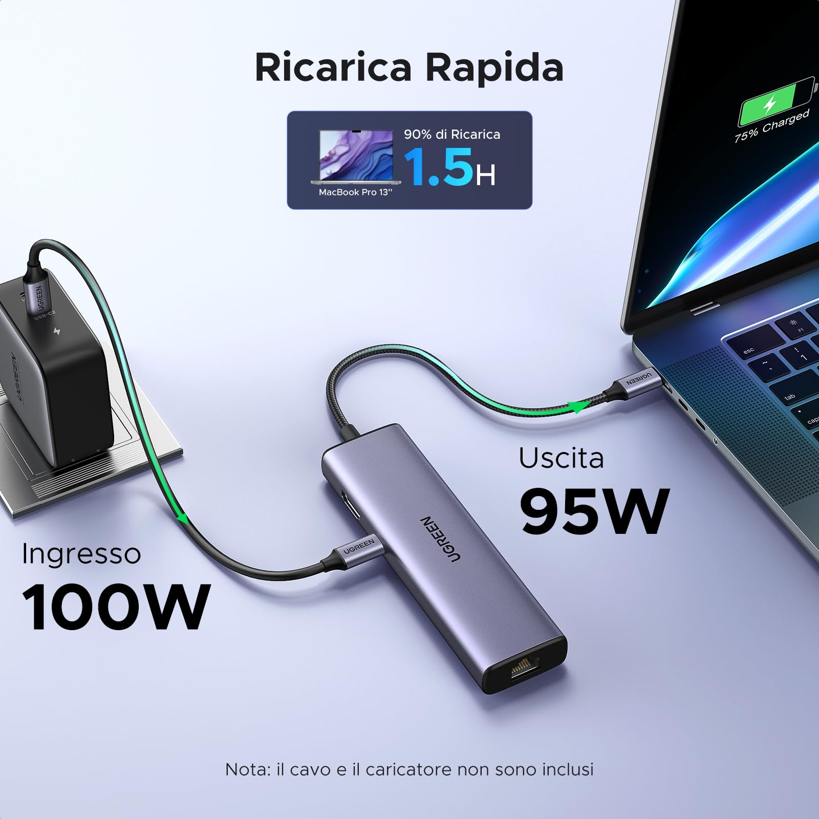ugreen-revodok-1061-hub-usb-c-6-in-1-hdmi-4k-ethernet-pd-100w image 4