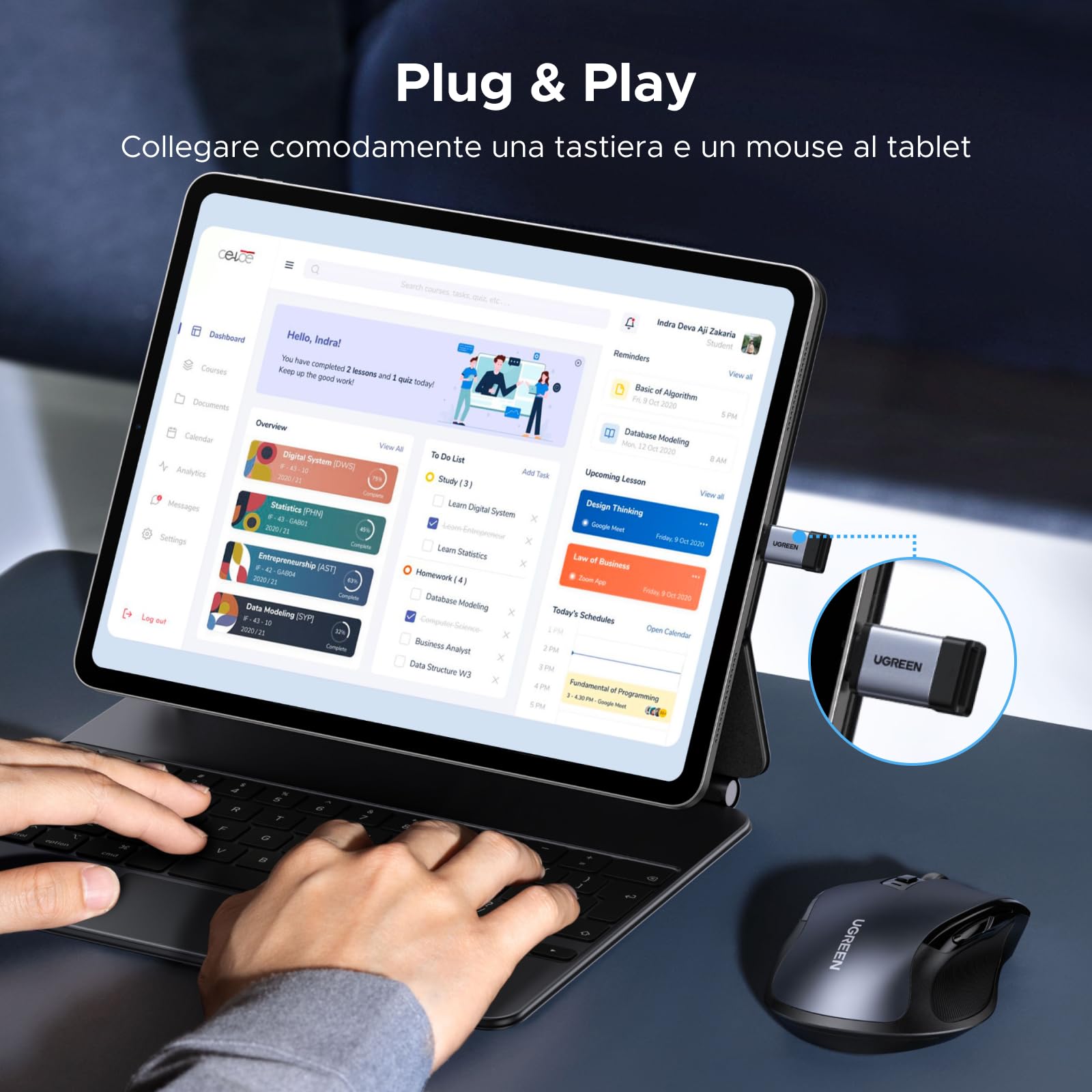 ugreen-adattatore-usb-c-a-usb-a-3-2-10gbps-otg-4-pezzi image 8