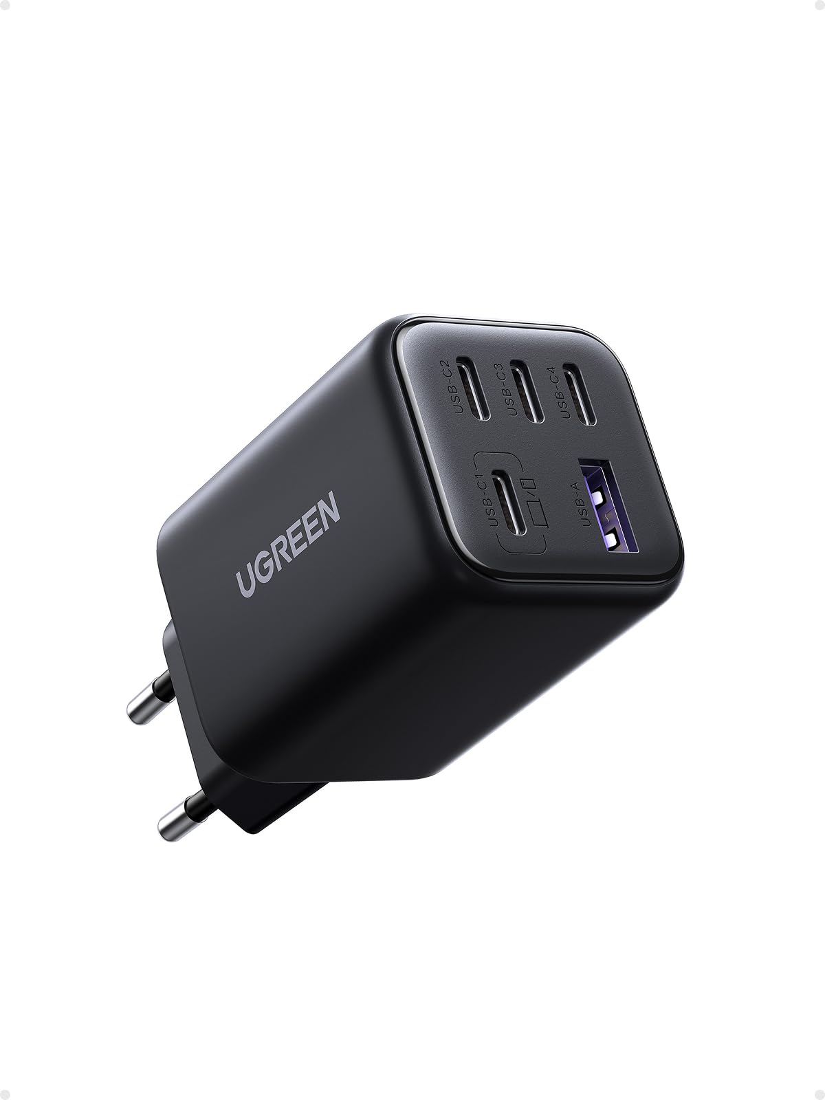ugreen-caricatore-usb-c-45w-gan-5-porte-4c1a-per-iphone-17-galaxy-s25-e-macbook- image 1