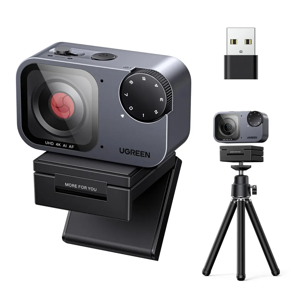 ugreen-finecam-pro-webcam-4k-30fps-con-sensore-1-2-e-controllo-gestuale-ai image 1