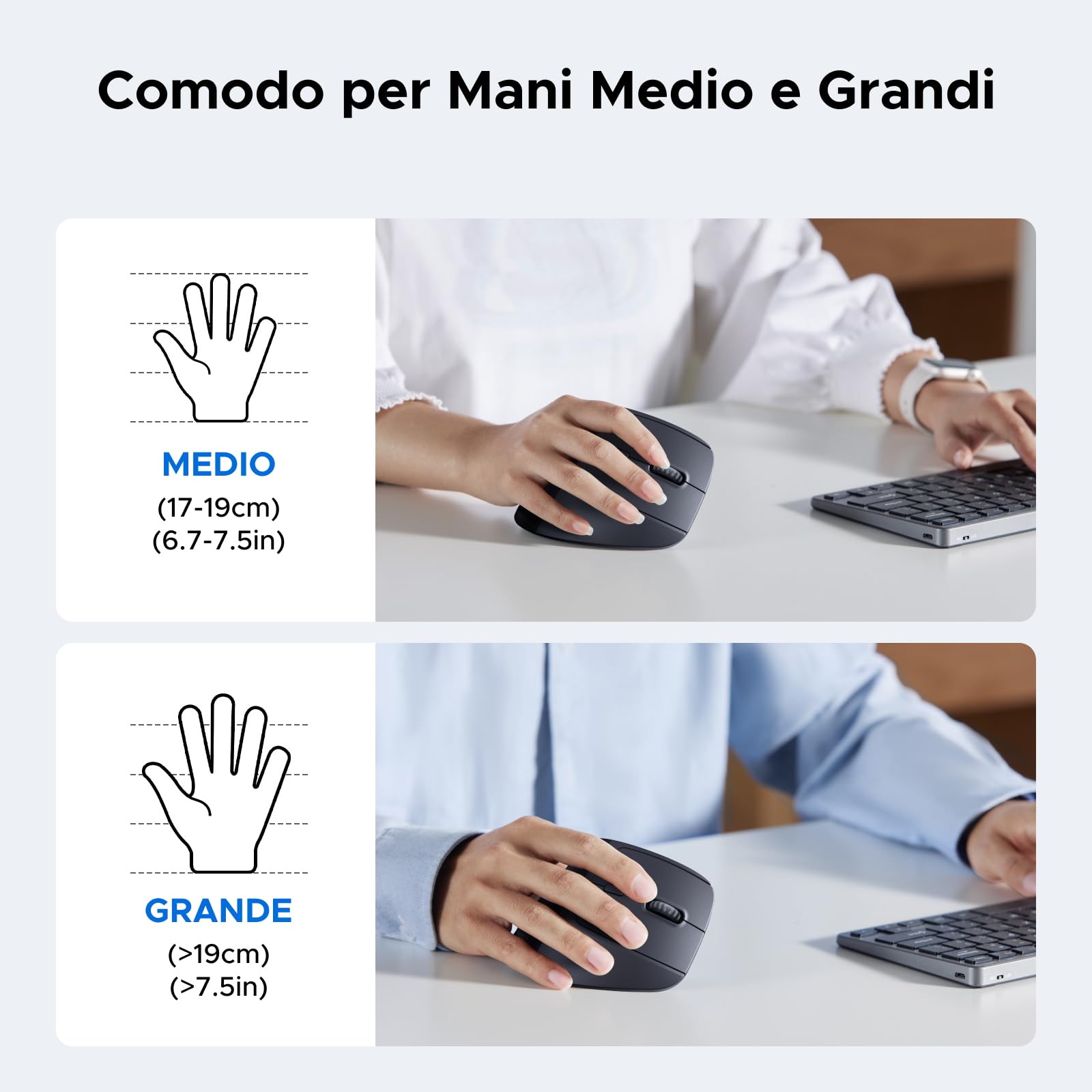 ugreen-mouse-verticale-wireless-2-4g-bluetooth-4000-dpi-silenzioso image 7