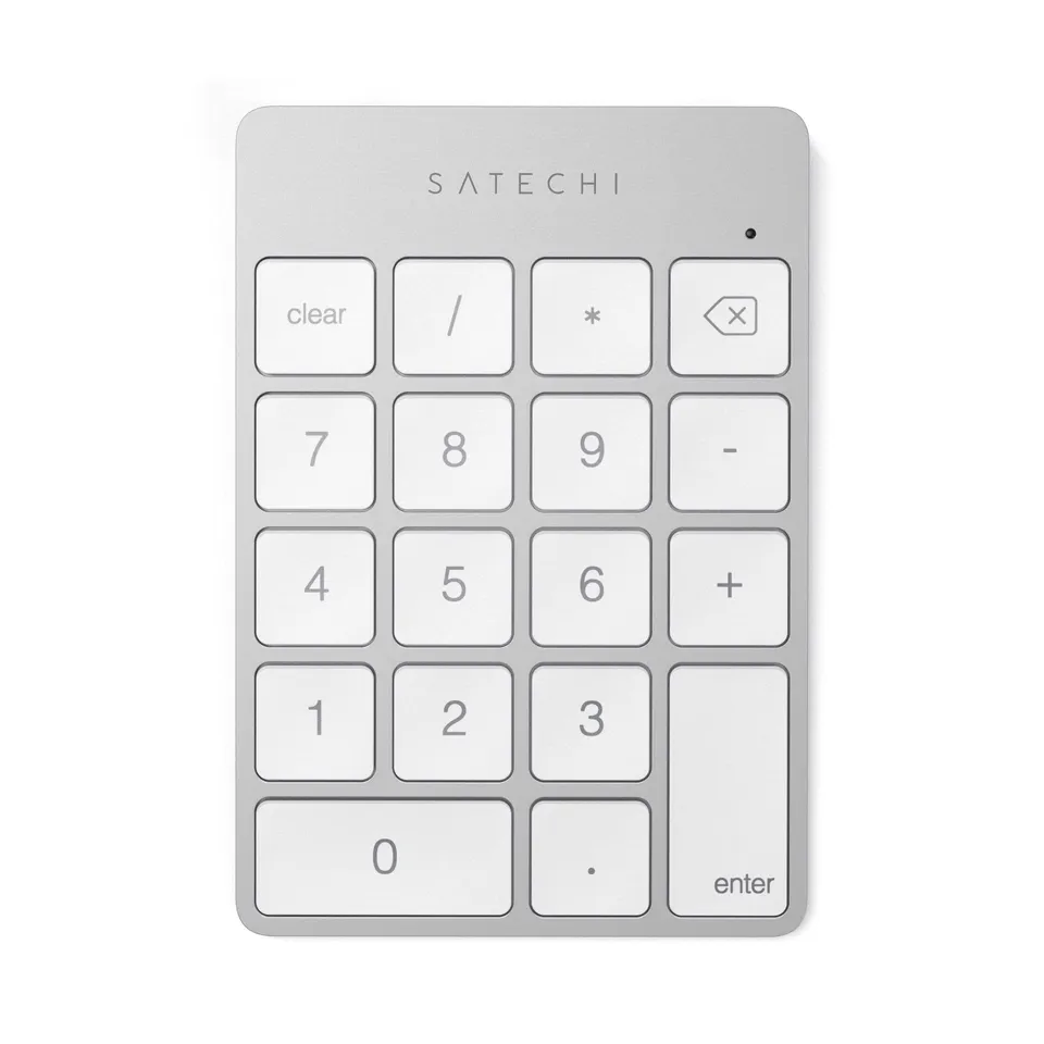 satechi-aluminum-slim-rechargeable-bluetooth-keypad-tastierino-numerico image 1