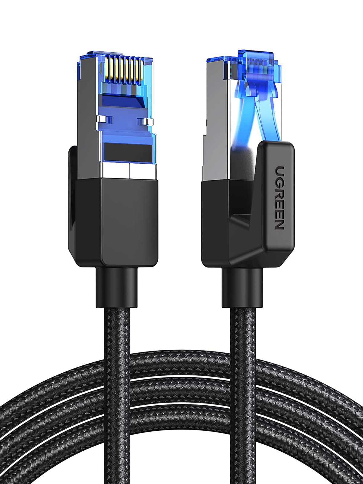 ugreen-cavo-ethernet-cat-8-rj45-40gbps-2000mhz-1m-nylon image 1