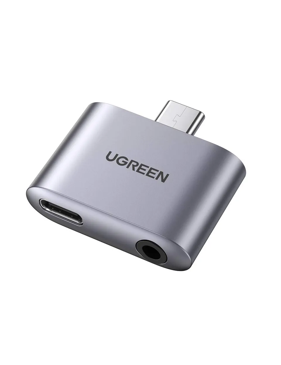 ugreen-adattatore-usb-c-a-jack-3-5mm-ricarica-pd-30w-2-in-1-con-chip-dac image 1