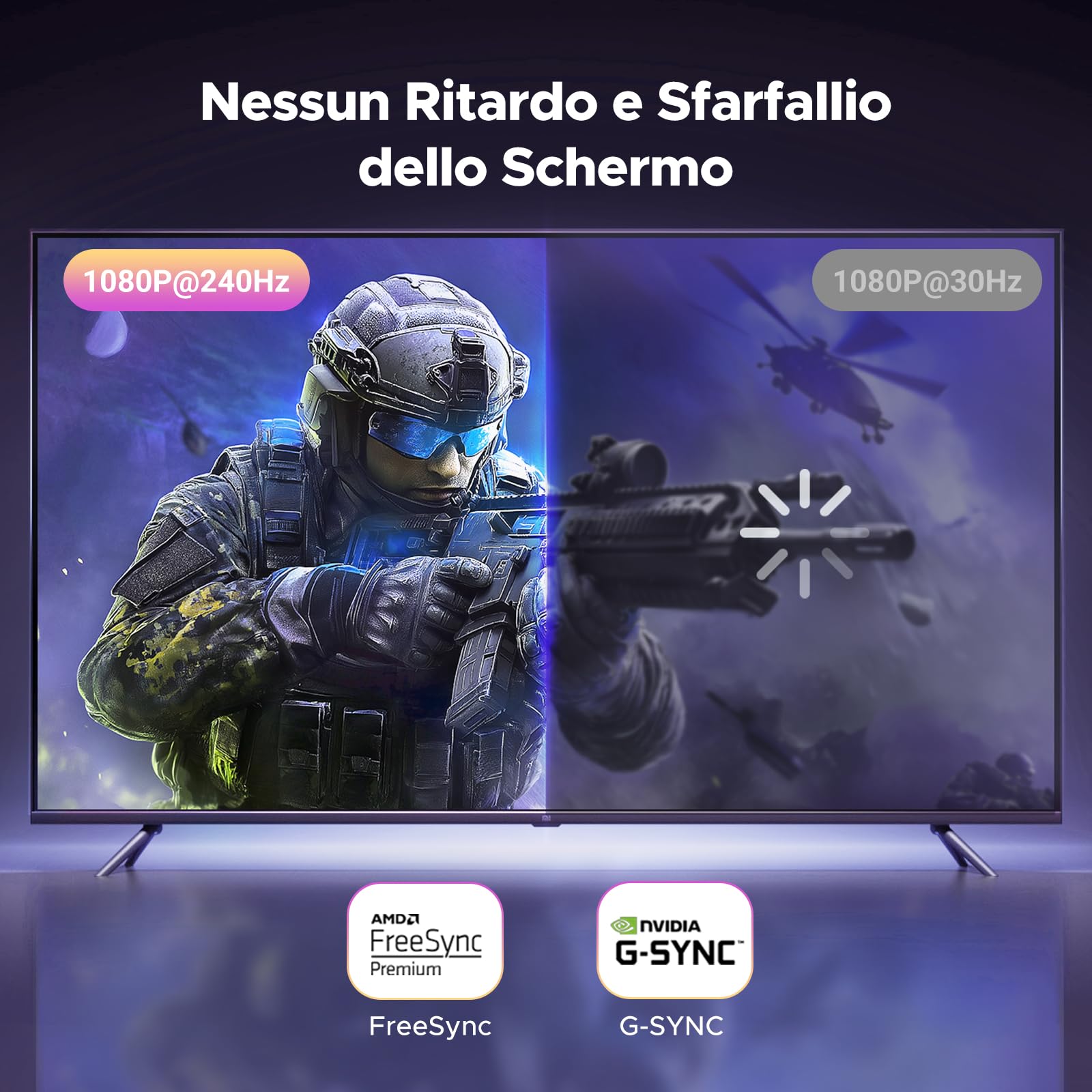 ugreen-cavo-hdmi-a-displayport-4k-60hz-2m-con-alimentazione-usb-a image 5