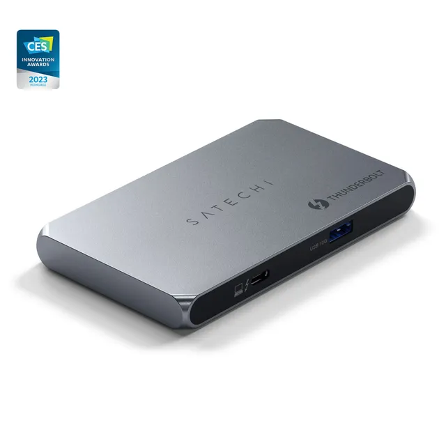 satechi-thunderbolt-4-slim-hub-40gbps-60w-per-creator image 1