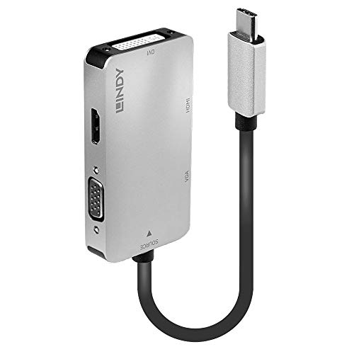 lindy-convertitore-usb-tipo-c-a-triplo-display-hdmi-dvi-vga image 2