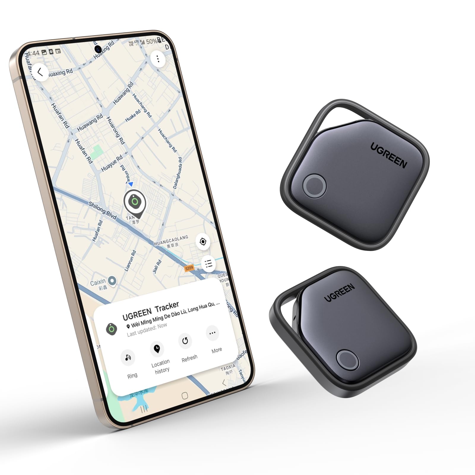 ugreen-finetrack-s-smart-finder-tag-samsung-smartthings-2-pezzi image 1