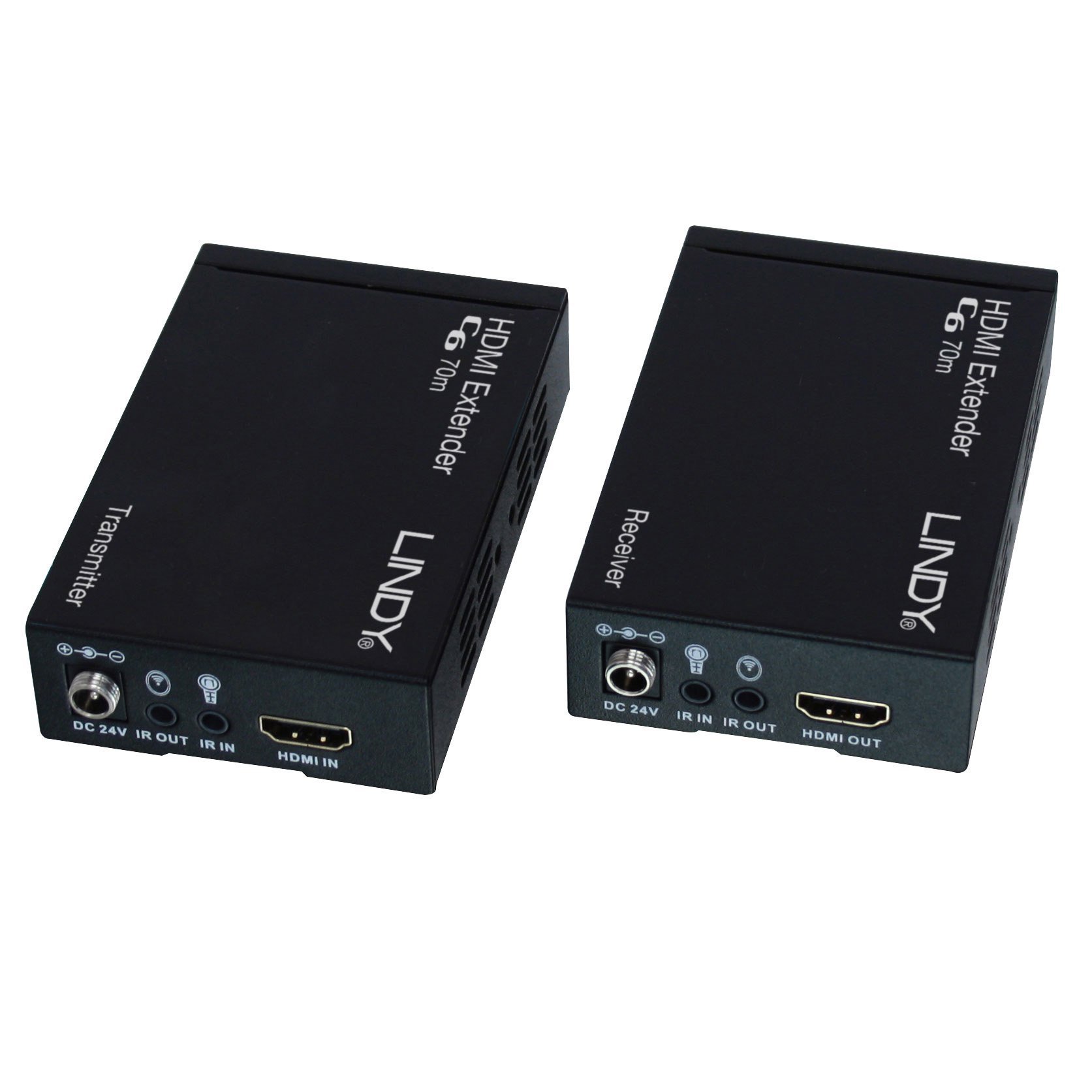 lindy-hdbaset-extender-hdmi-e-ir-cat-6-70m-4k-30hz image 2