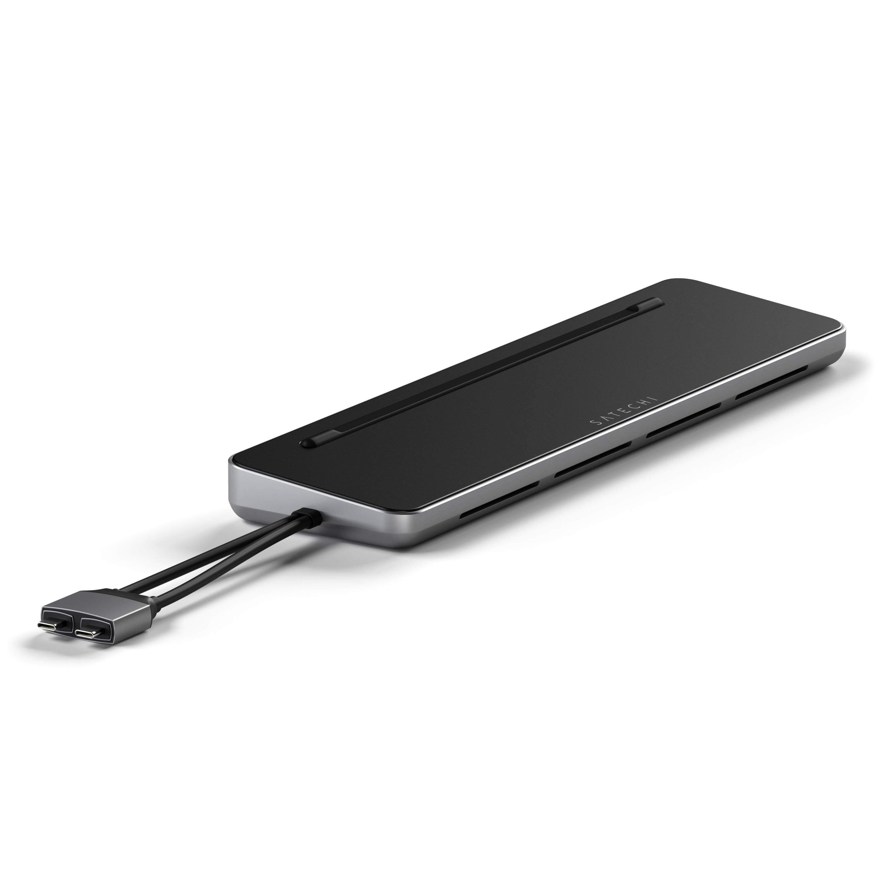 satechi-dual-dock-stand-docking-station-con-enclosure-ssd-nvme image 3