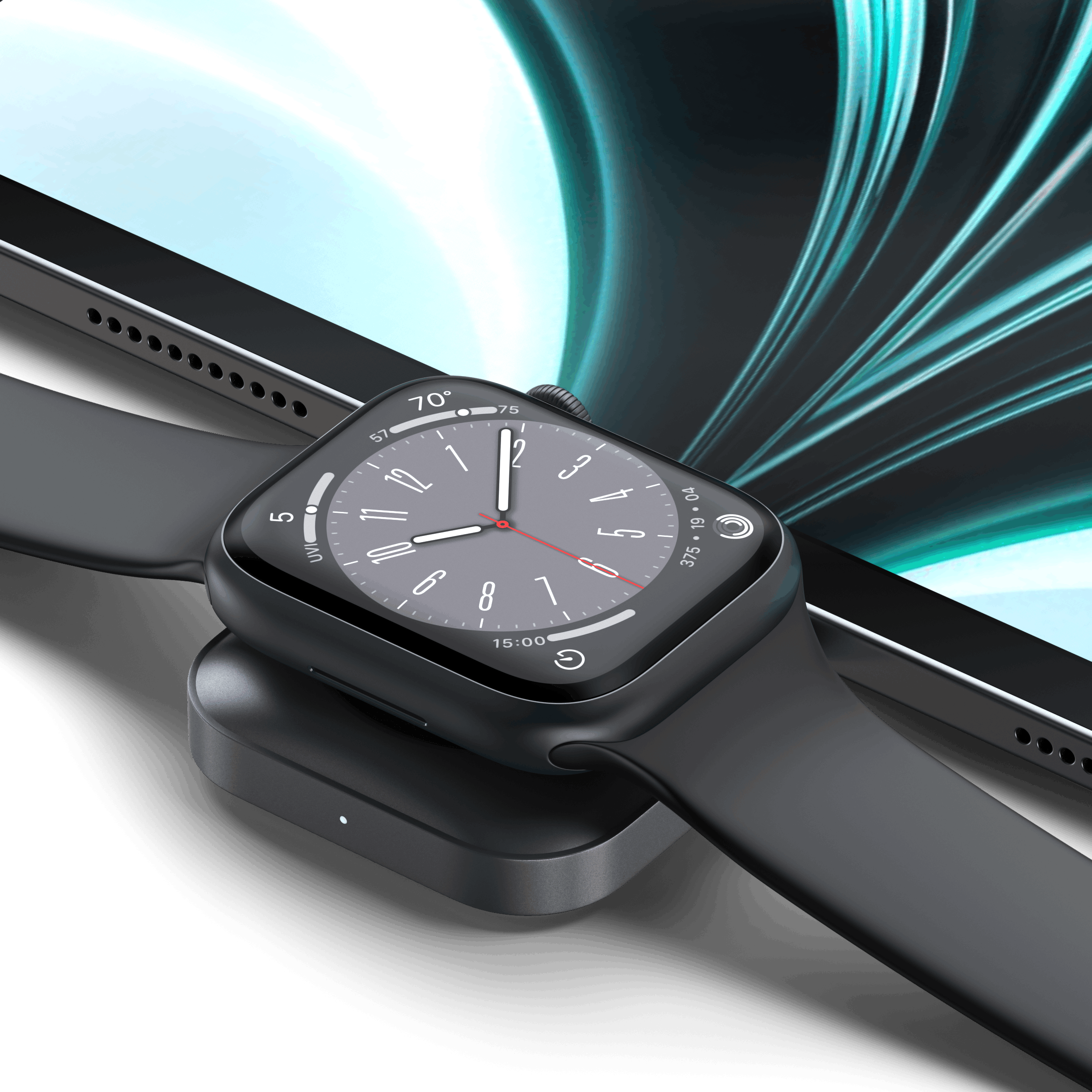 satechi-usb-c-magnetic-charging-dock-per-apple-watch-base-ricarica-magnetica image 2