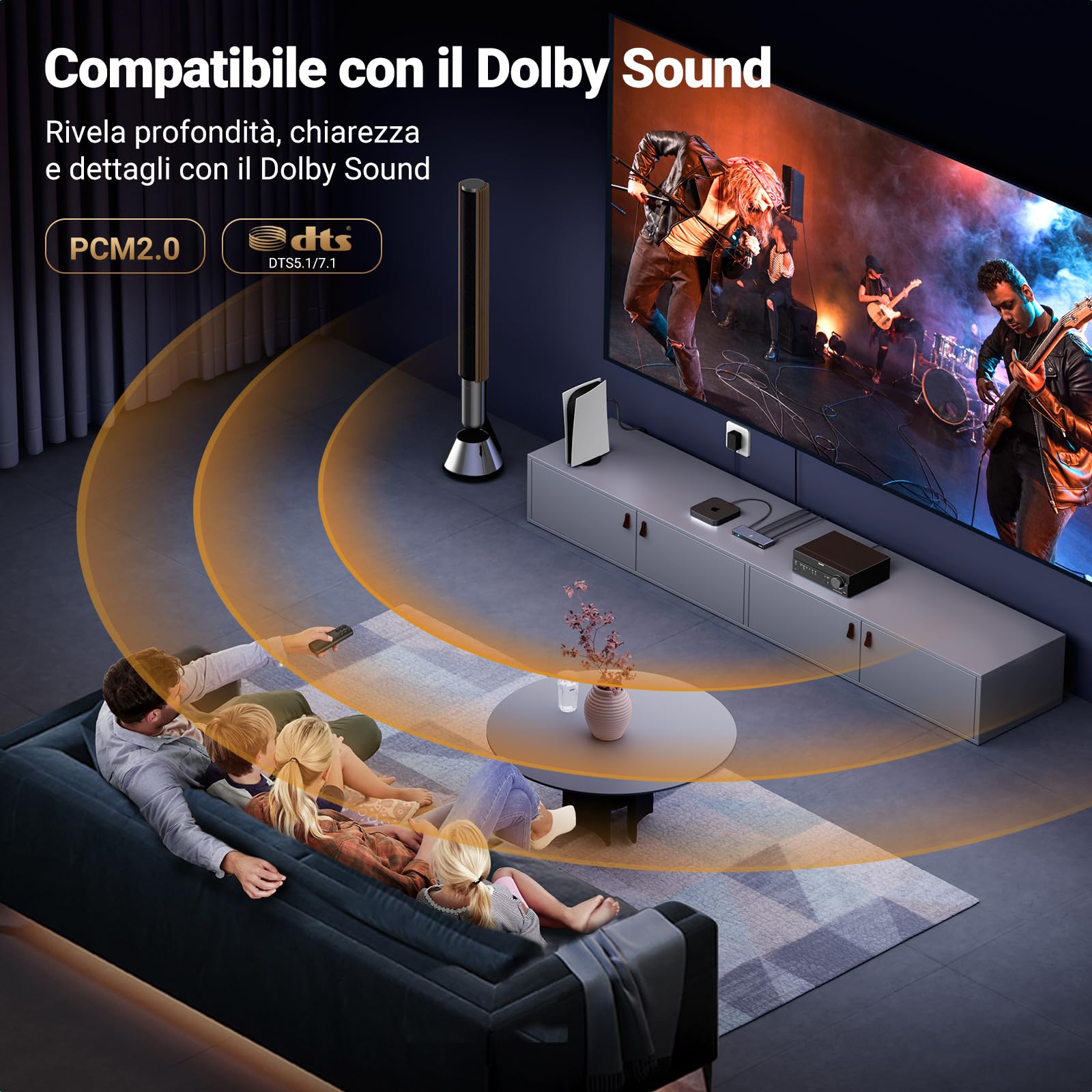 ugreen-switch-hdmi-2-1-8k-60hz-5-ingressi-1-uscita-con-telecomando image 6