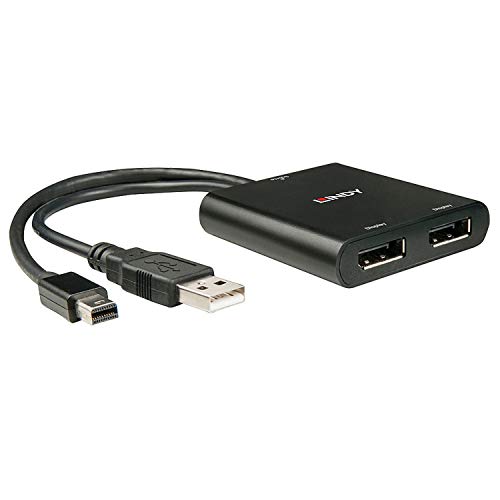 lindy-hub-mst-mini-displayport-a-2x-displayport-1-2 image 2