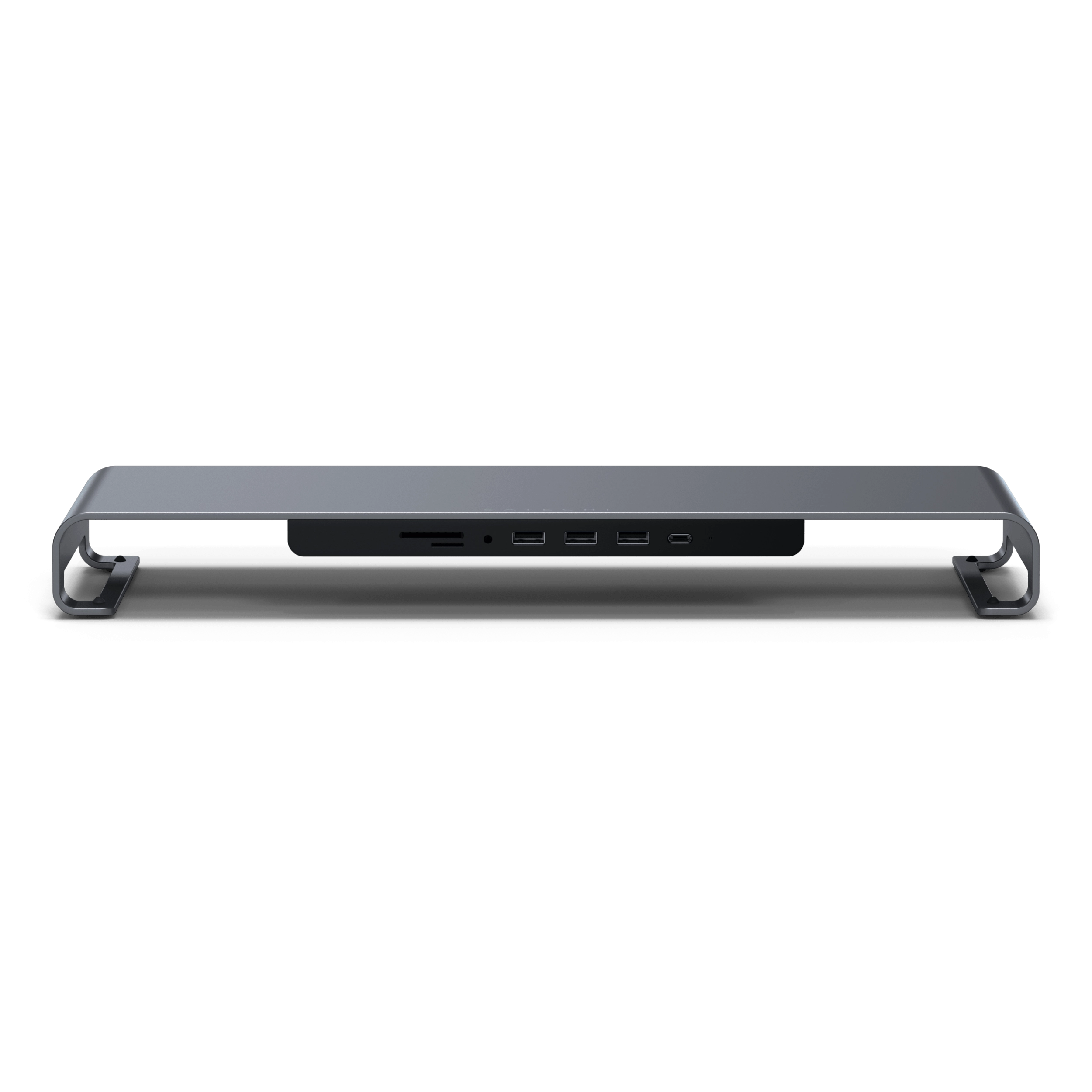 satechi-usb-c-monitor-stand-hub-xl-space-gray image 3