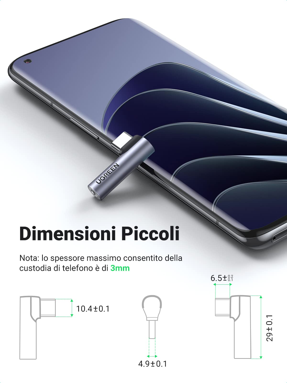 ugreen-adattatore-audio-jack-3-5mm-a-usb-c-90-gradi image 4