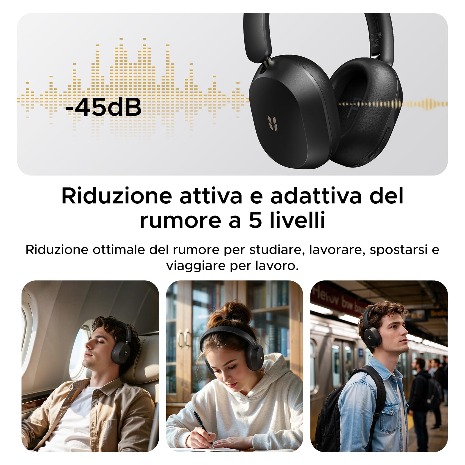 ugreen-hitune-max5s-cuffie-bluetooth-over-ear-anc-45db image 3