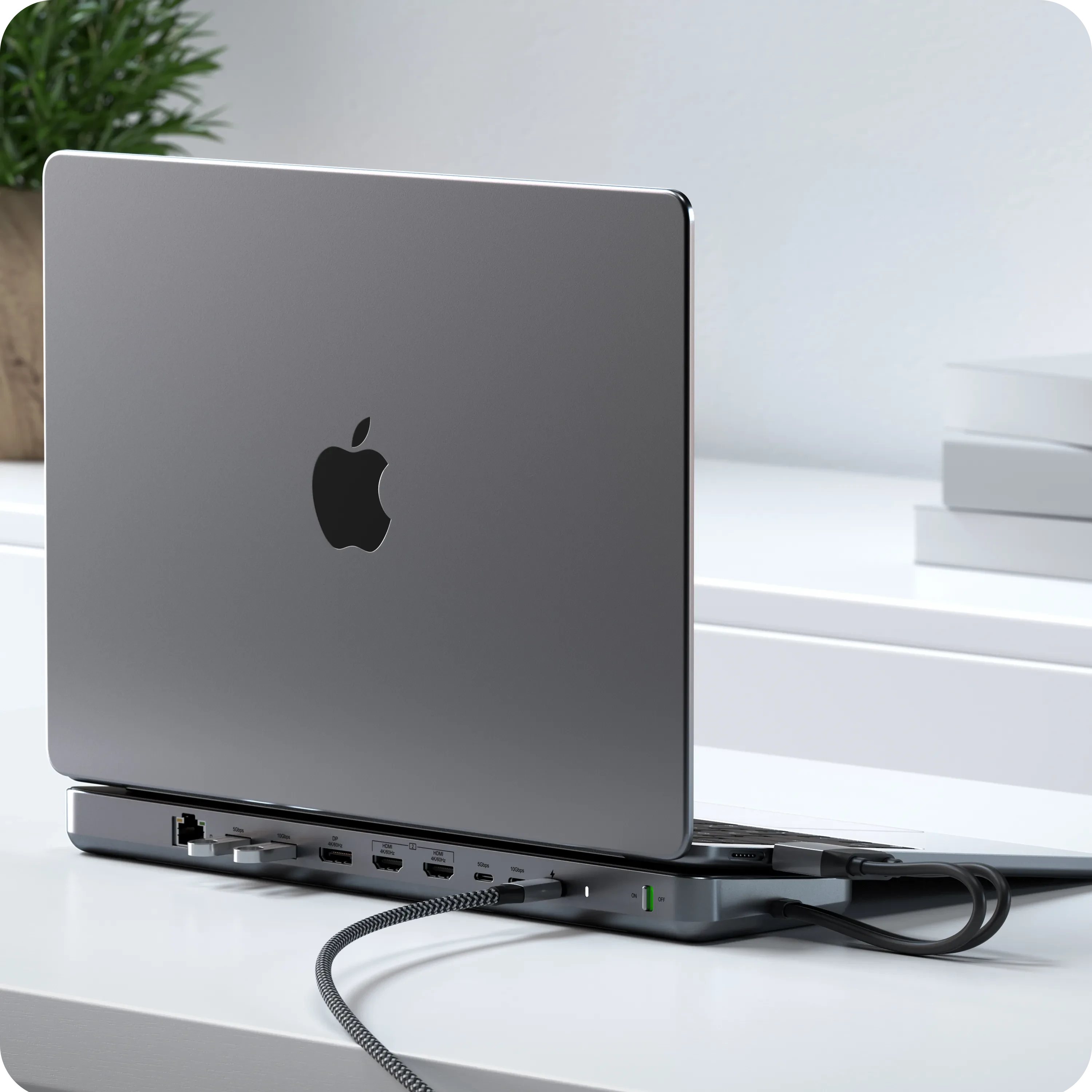 satechi-dual-dock-stand-docking-station-con-enclosure-ssd-nvme image 6