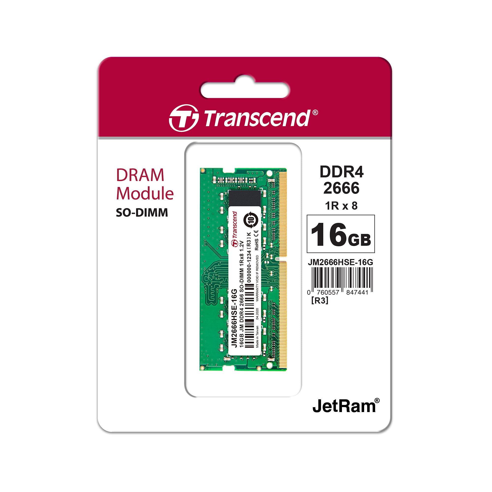 transcend-jetram-16gb-ddr4-2666mhz-so-dimm-laptop image 2