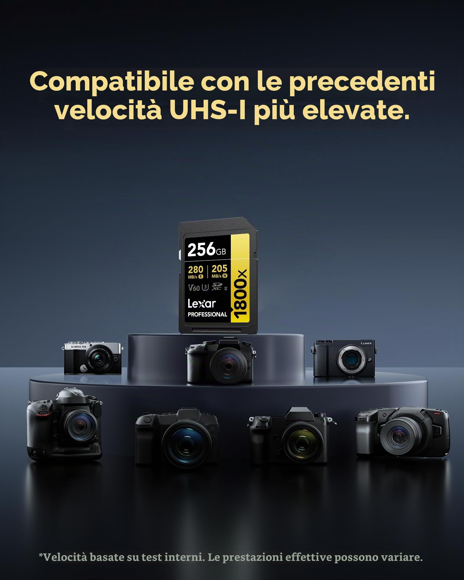 lexar-professional-gold-sdxc-256gb-1800x-uhs-ii-v60-4k image 3