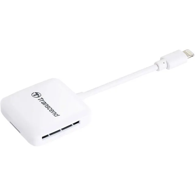 transcend-ts-rda2w-smart-reader-lightning-mfi-sd-microsd-per-iphone-ipad image 1