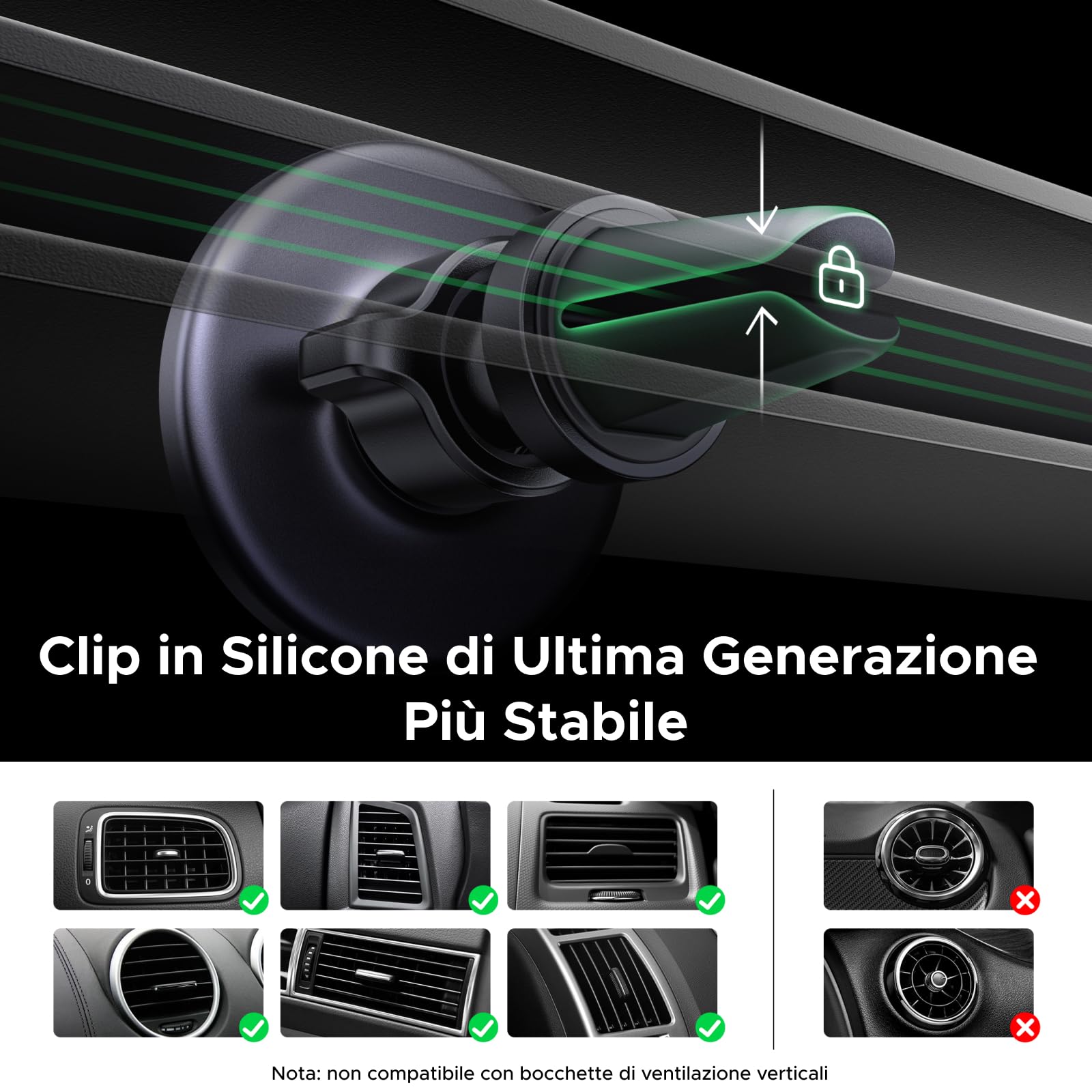 ugreen-supporto-telefono-auto-magnetico-magsafe-per-bocchetta-con-anello-n52-360 image 4
