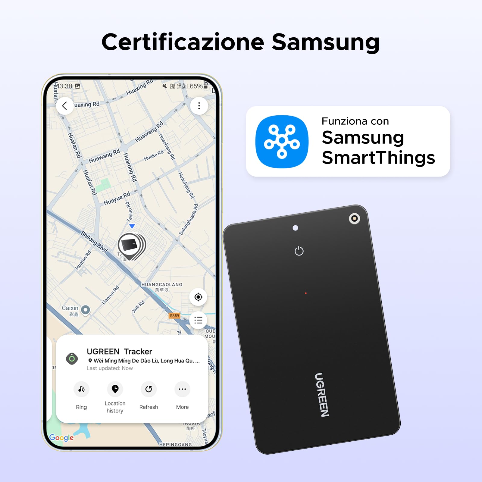 ugreen-finetrack-slim-s-smart-finder-tag-1-7-mm-samsung-smartthings-ip68 image 2
