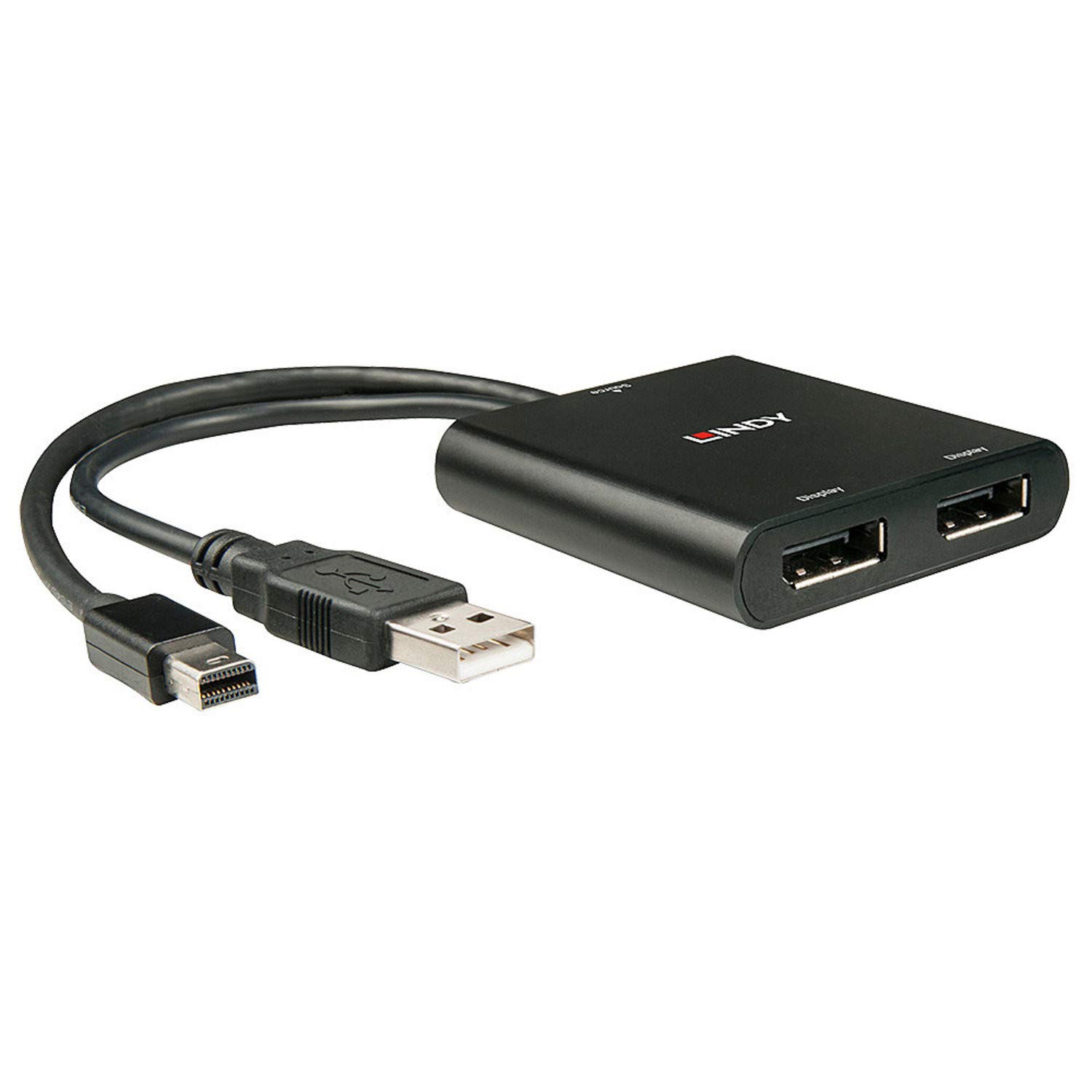 lindy-hub-mst-mini-displayport-a-2x-displayport-1-2 image 1