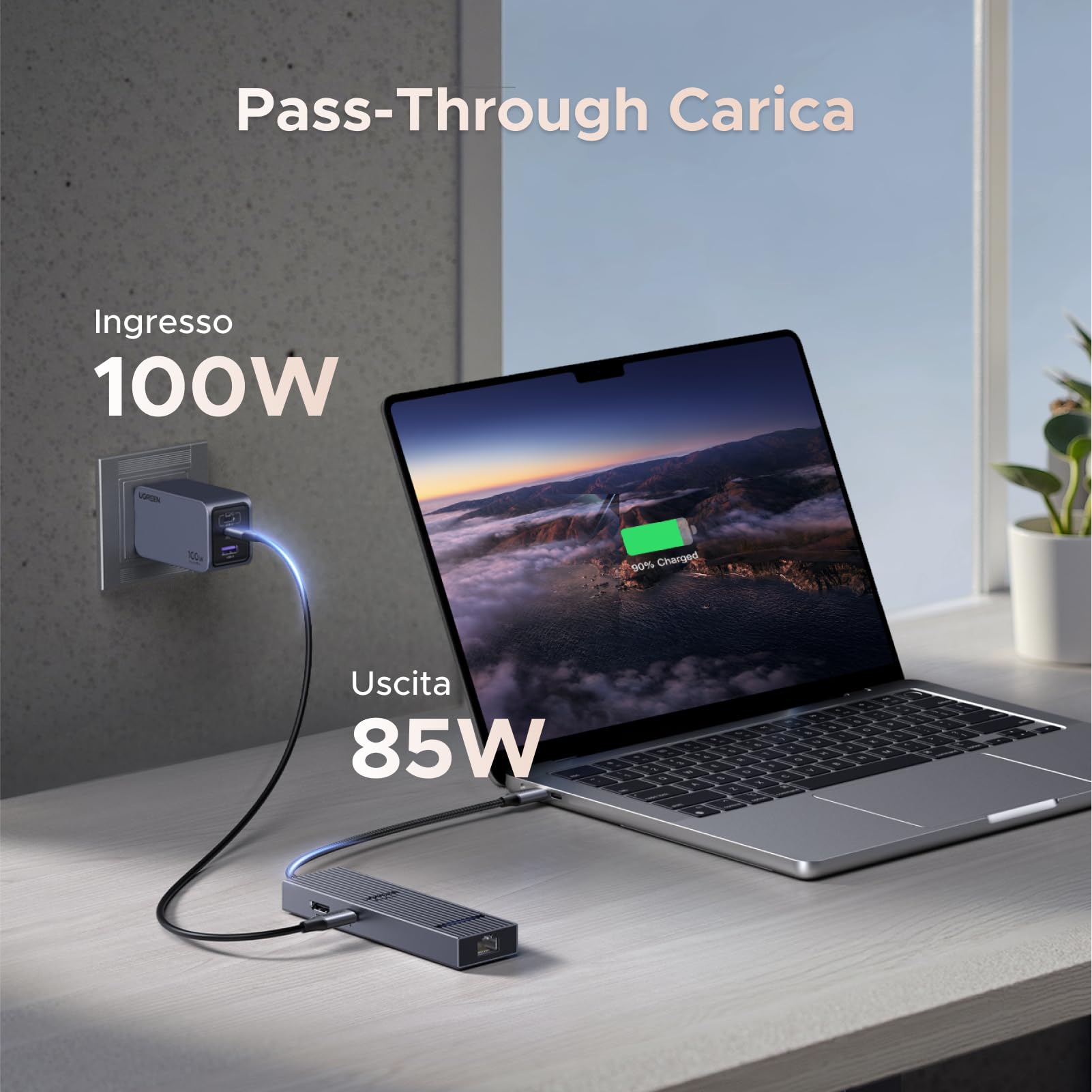 ugreen-revodok-pro-106-hub-usb-c-6-in-1-hdmi-4k-60hz-pd-100w-ethernet image 5