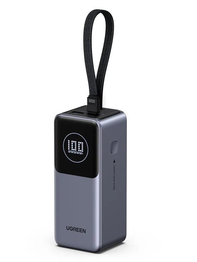 ugreen-nexode-pro-130w-power-bank-20000mah-con-cavo-usb-c-integrato-pd-100w image 1