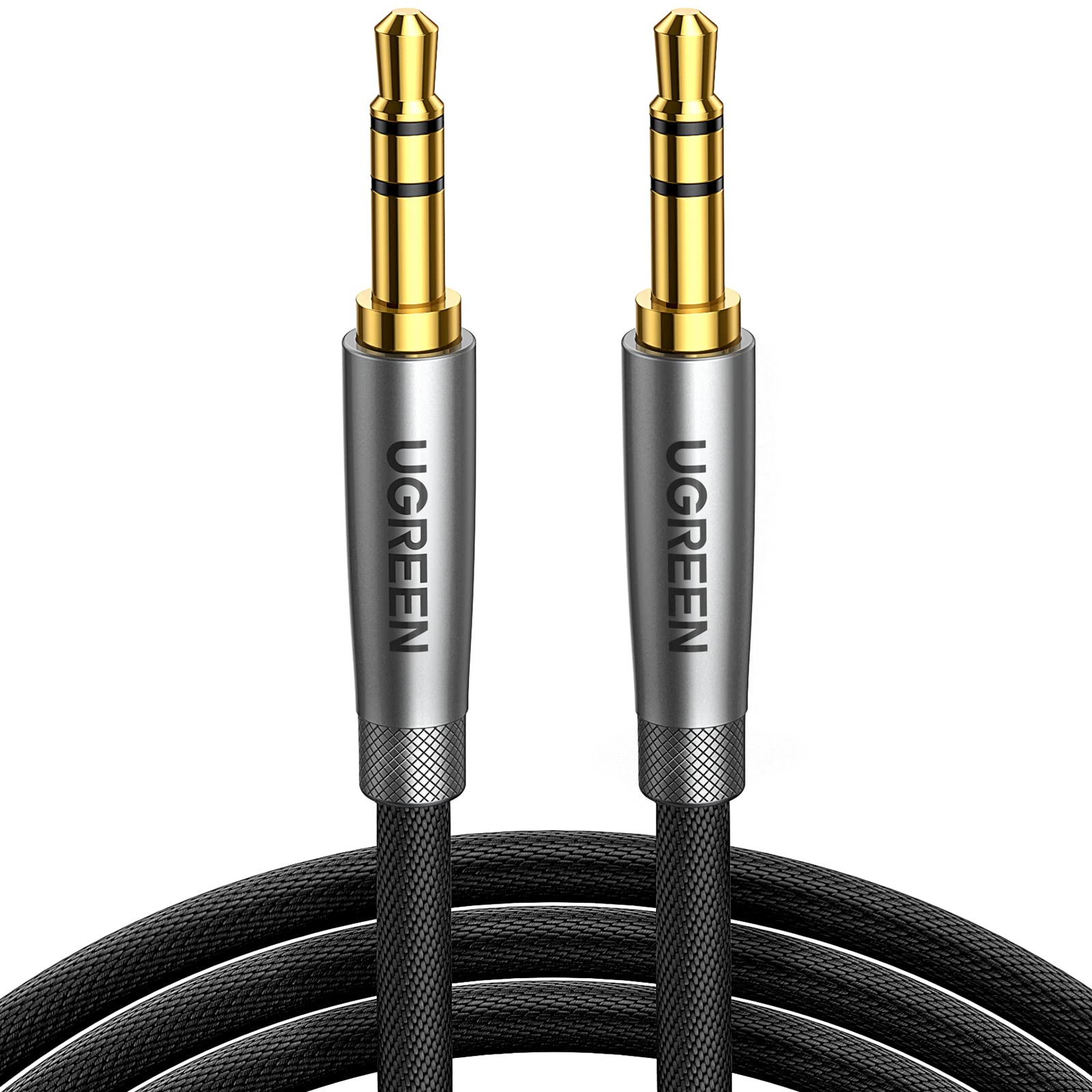 ugreen-cavo-aux-jack-3-5mm-maschio-maschio-hifi-stereo-nylon-1m image 1