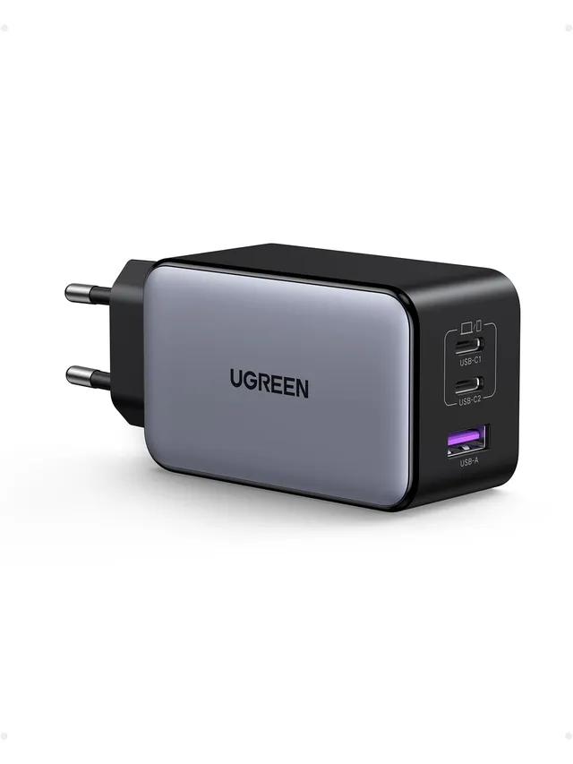 ugreen-nexode-100w-caricatore-usb-c-gan-3-porte-pd-3-0-compatto image 1