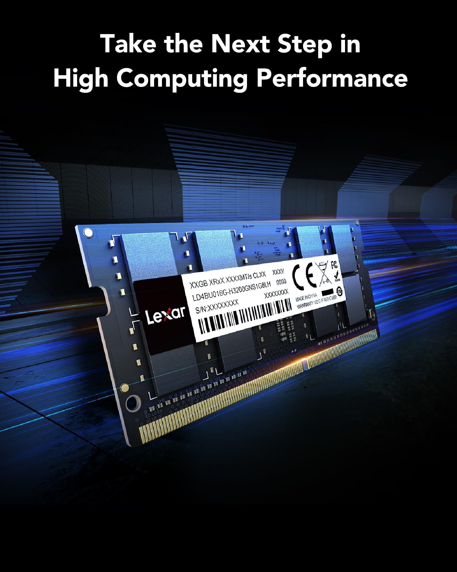 lexar-sodimm-ram-ddr4-8gb-3200mhz-cl22-notebook image 2